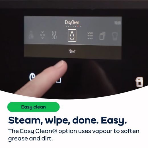 NEFF N50 Compact Built In Electric Single Oven with Microwave Function - Stainless Steel - AO Annotation - Easy Clean®